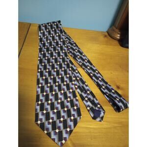 Ombre 100% Silk Men's Tie  60 inches long